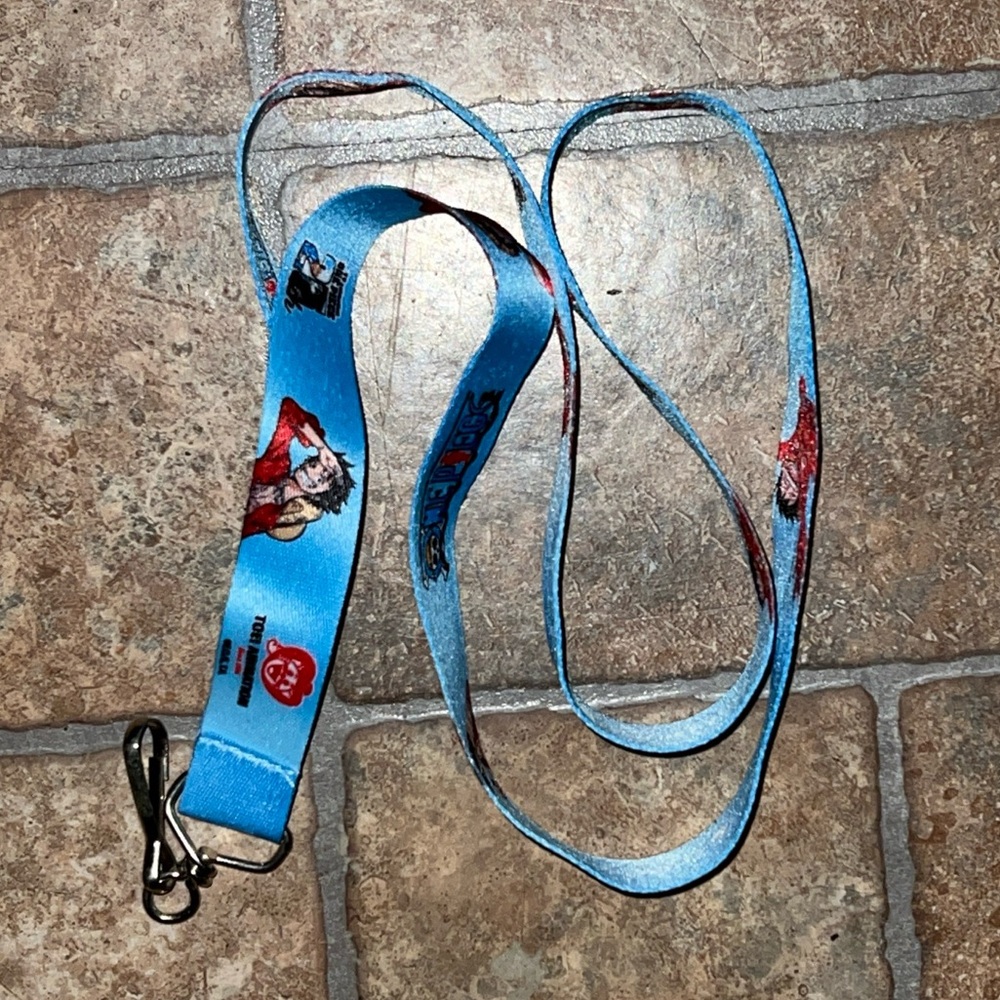 3x One Piece 25th Anniversary Luffy 2024 NYCC Lanyard Keychain